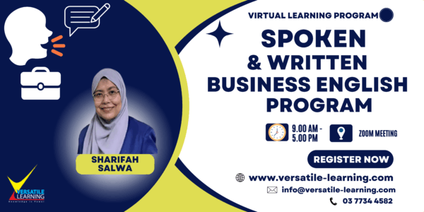 CWS 005 - Spoken & Written Business English, 20 March 2025
