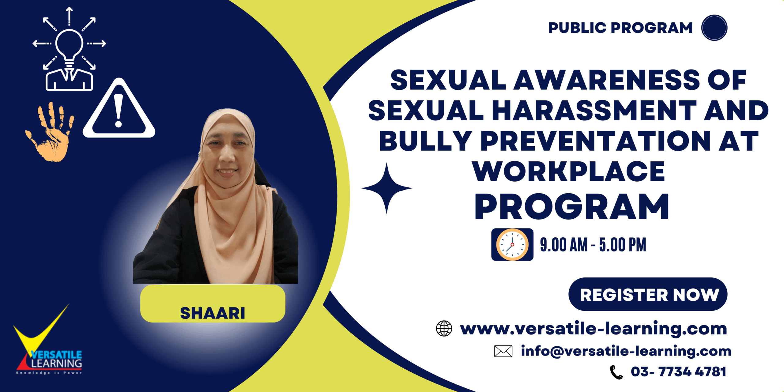 SWP 004 -Awareness Of Sexual Harassment And Bully Preventation At Workplace, 26 August 2025