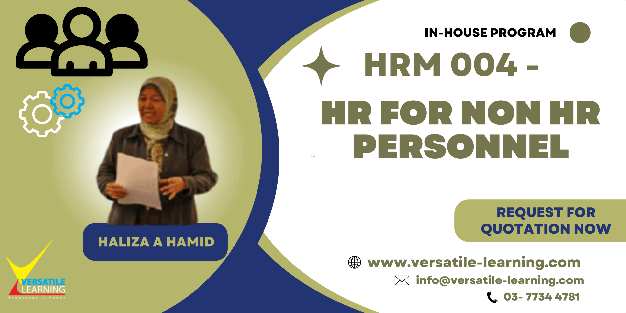 HRM 004 – HR for Non HR Personnel