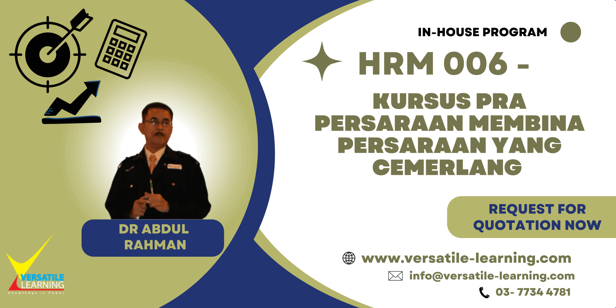 HRM 006 – Kursus Pra Persaraan Membina Persaraan Yang Cemerlang