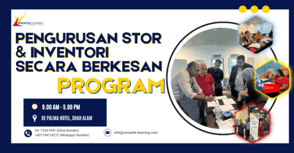 STW 003 - Pengurusan Stor & Inventori Secara Berkesan, 25 & 26 August 2025