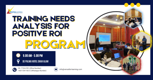 TRG 002 - Training Needs Analysis for Positive ROI, 23 & 24 September 2025