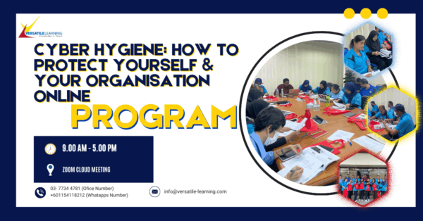 PCM 004- Cyber Hygiene- How to Protect Yourself & Your Organisation Online, 15 & 16 December 2026
