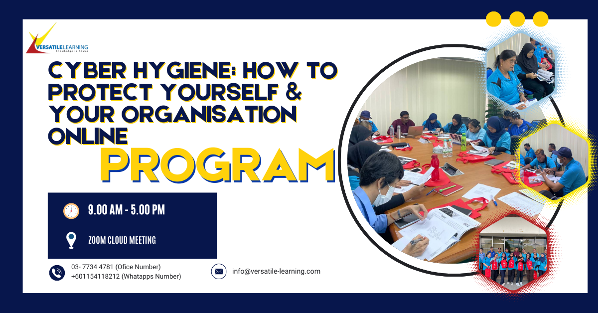 PCM 004- Cyber Hygiene- How to Protect Yourself & Your Organisation Online, 28 September 2026
