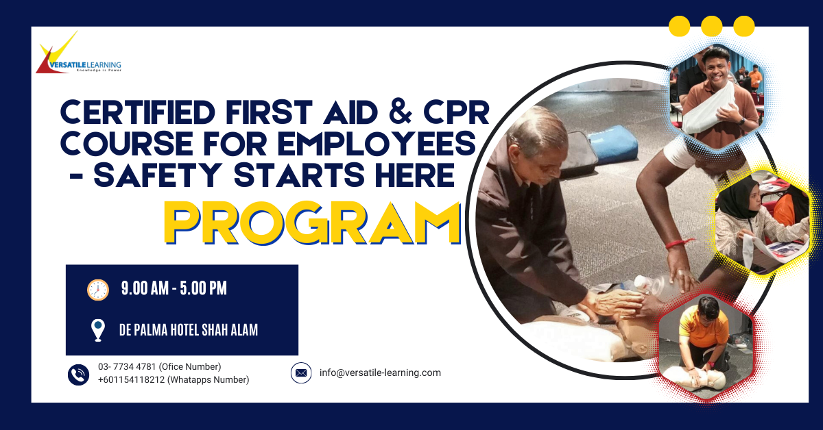 FAD 001 – First Aid & CPR Awareness, 18 & 19 May 2026