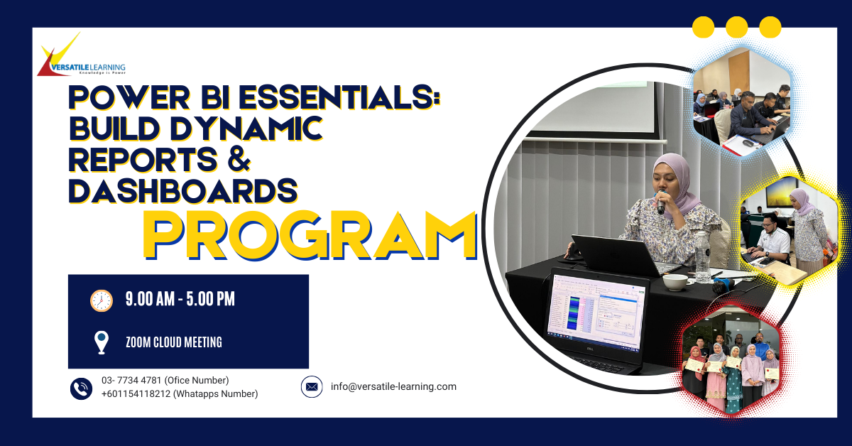 MOF 016 -Power BI Essentials Build Dynamic Reports & Dashboard, 20 August 2026