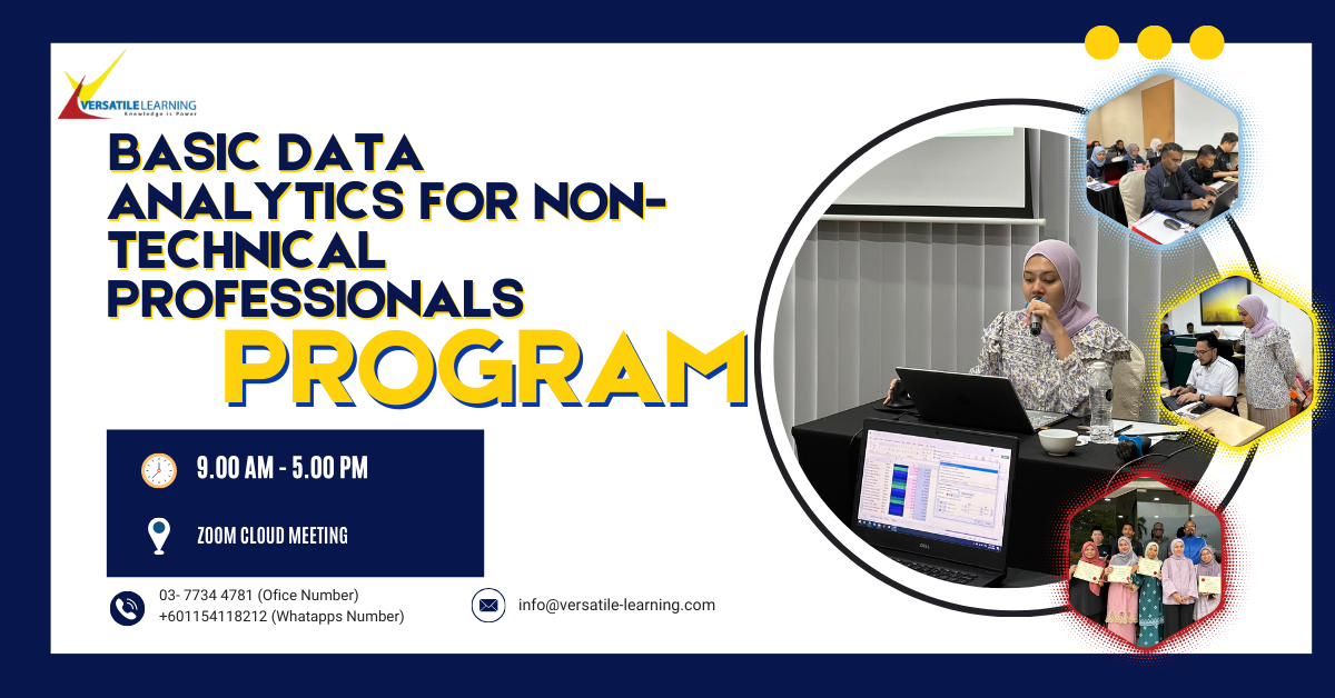 MOF 003 – Basic Data Analytic for Non-Technical Professionals, 9 March 2026