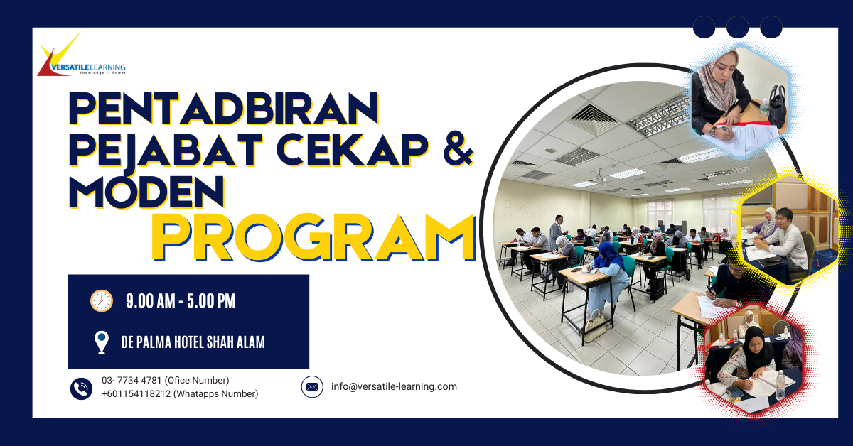 FAD 002 – Pentadbiran Dan Pengurusan Pejabat : Cekap & Moden, 29 July 2026