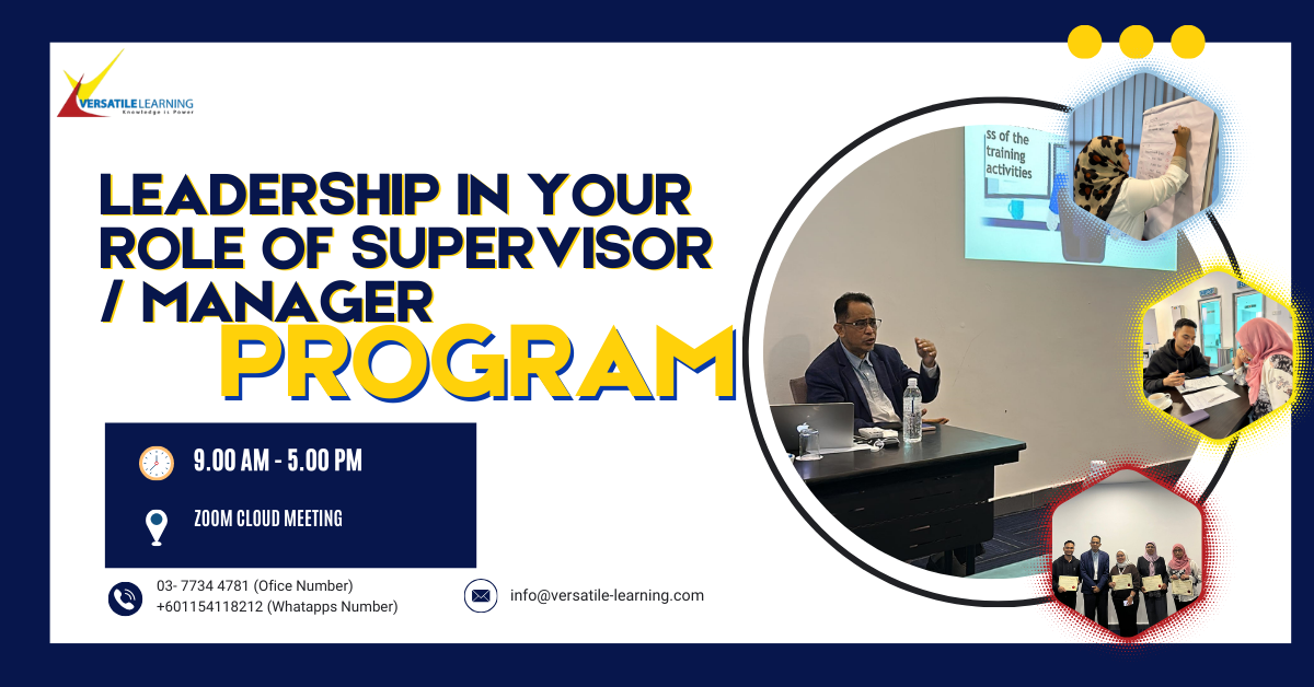 LDM 033 – Leadership in Your Role of Supervisor/ Manager, 1 December 2025