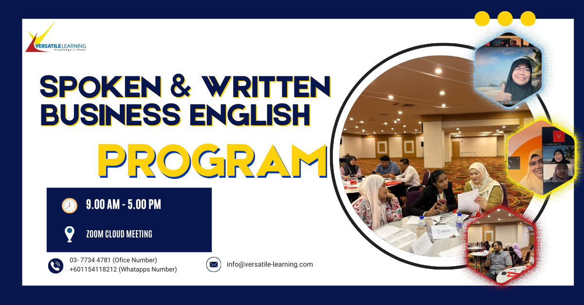 CWS 005 – Spoken & Written Business English, 08 December 2025